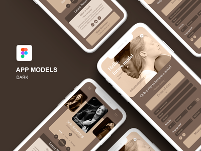 模特经纪公司 iOS 移动应用程序(Model Agency iOS Mobile App)
