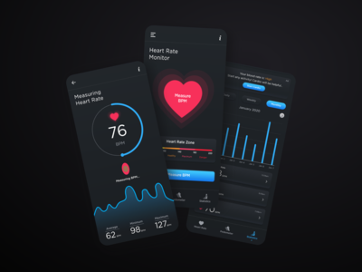 心率监测器和计步器应用程序 Vol.3(Heart Rate Monitor & Pedometer App Vol.3)