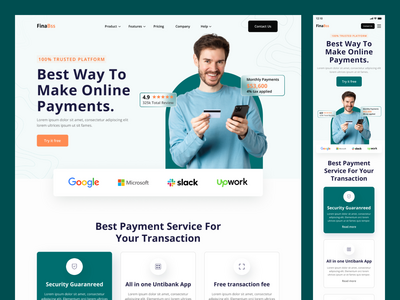 财务网页设计(Finance Web Design)