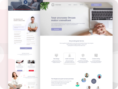 顾问网页设计(Consultant web design)
