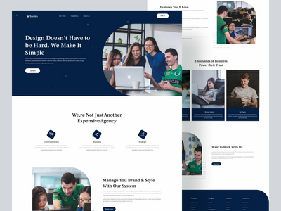 营销代理网站(Marketing Agency Website)