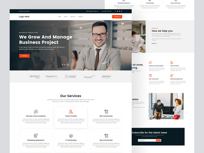 帮助业务登陆页面(Help Business Landing Page)