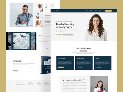 个人教练网站(Personal Coach Website)