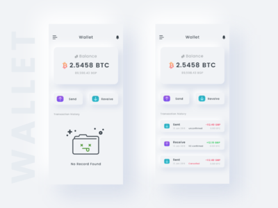 钱包屏（新趋势）(Wallet Screen ( New Trend ))