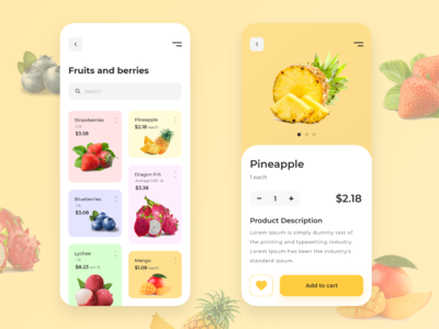 食品应用程序设计(Food App Design)