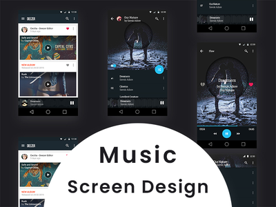 音乐画面设计(Music Screen Design)