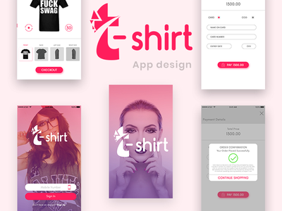 T 恤应用程序设计(T-Shirt App Design)