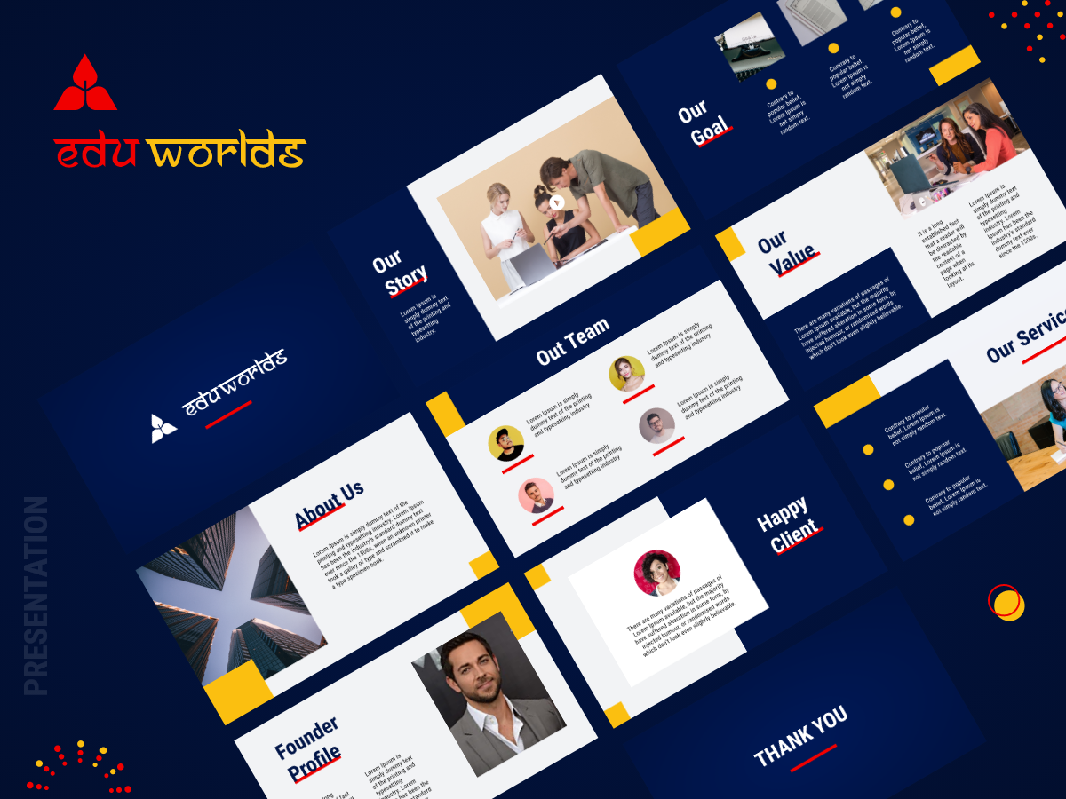 EduWorlds 演示幻灯片(EduWorlds Presentation Slides)