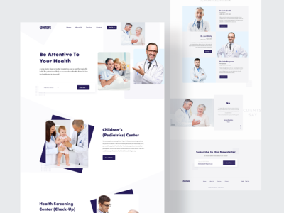 医生登陆页面(Doctors landing pages)