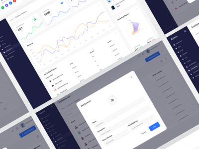 管理面板仪表板 (V-12)(Admin Panel Dashboard (V-12))