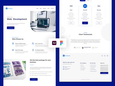 创意机构登陆页面 v2(Creative Agency Landing Page v2)