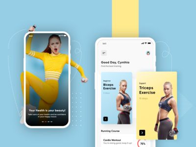健身俱乐部 - 登陆页面(Fitness Club - Landing Page)