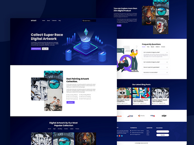 NFT 市场网站(NFT Marketplace Website)