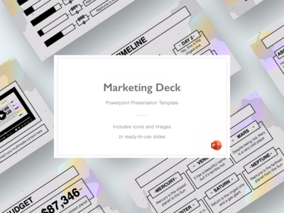 营销平台 - 终极演示模板(Marketing Deck - Ultimate Presentation Template)