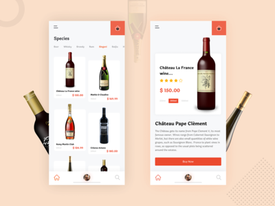 葡萄酒商店 - iOS(Wine Shop Store - iOS)