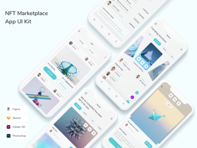 NFT Marketplace 应用程序 UI 工具包(NFT Marketplace App UI Kit)