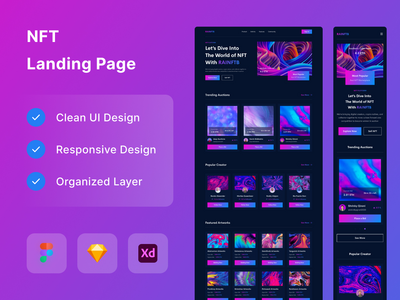 NFT 登陆页面(NFT Landing Page)