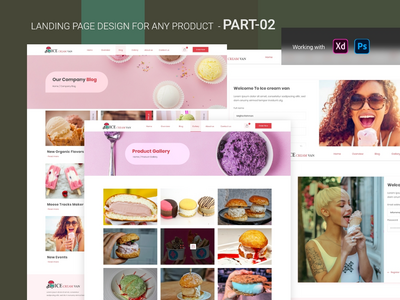 任何产品的登陆页面设计-part-02(Landing Page Design For Any products-part-02)