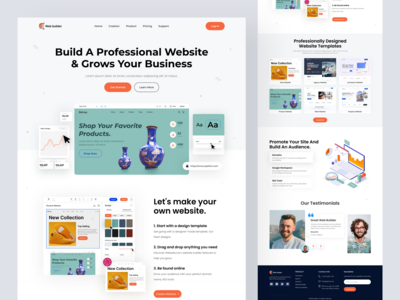 网站建设者 - 主页(Website Builder - Home Page)