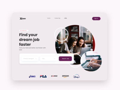 求职者 - 标题(Job Finder - Header)