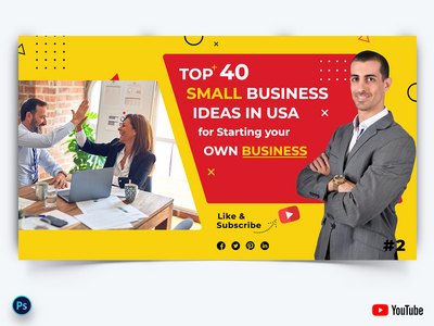 商业 Youtube 缩略图(Business Youtube Thumbnails)