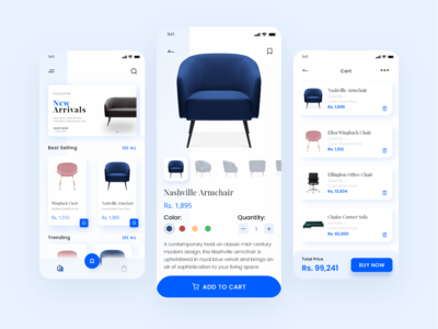 家具应用程序设计(Furniture App Design)