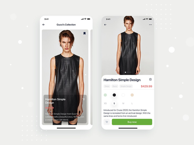 电子商务移动应用程序概念(E-commerce mobile app concept)