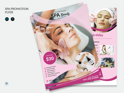 Merize - 水疗美容传单(Merize - Spa Beauty Flyer)