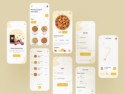 披萨外卖应用(Pizza Delivery App)