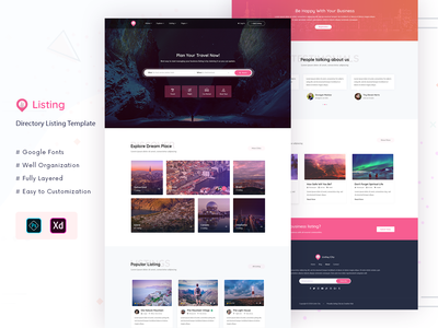目录列表模板(Directory Listing Template)