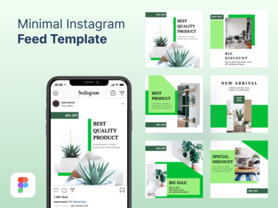 Instagram 帖子模板 - Bgenktemp(Instagram post template - Bgenktemp)