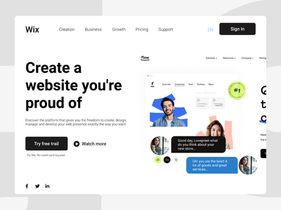 蜡网站设计(Wix website design)