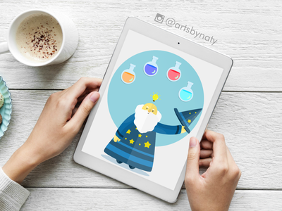 向导乐趣剪贴画矢量图形(Wizard Fun Clipart Vector Graphics)