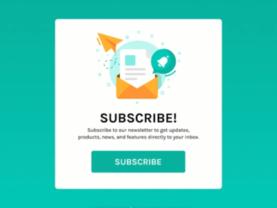 通讯互动(Newsletter Interaction)