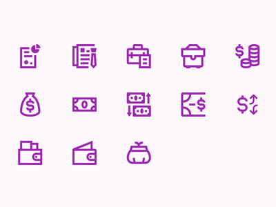 金融图标(Finance Icons)