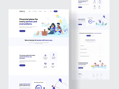 财务登陆页面(Financial landing page)