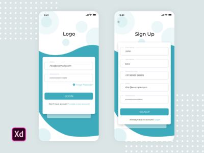 登陆注册(Login & Signup)
