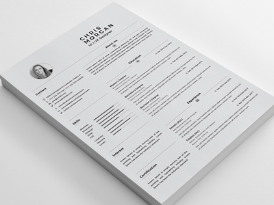简历/简历模板(Resume/CV Template)