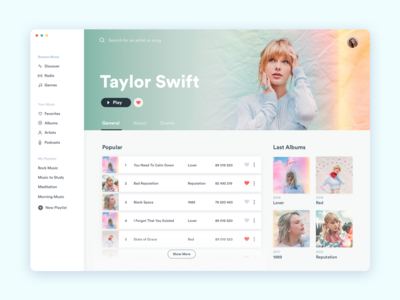桌面音乐播放器(Desktop Music Player)