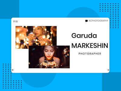 摄影网页登陆页面(Photography Web Landing Page)