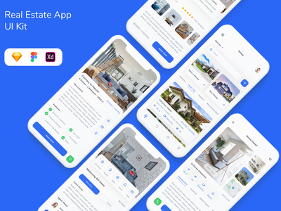 房地产应用程序 UI 套件(Real Estate App UI Kit)