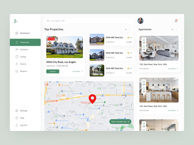 房地产仪表板(Real-estate Dashboard)