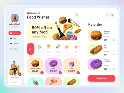 送餐网络应用程序(Food Delivery Web App)