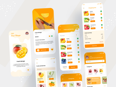 水果应用程序设计(Fruits Apps Design)