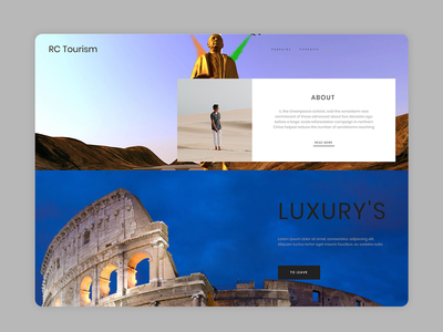 旅游网络概念(Tourism Web Concept)