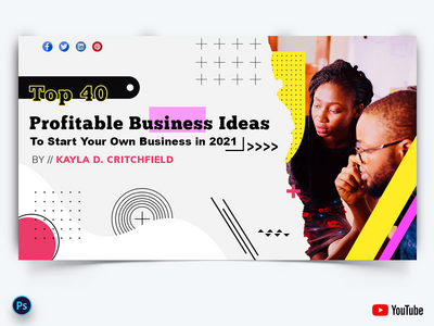 商业 Youtube 缩略图(Business Youtube Thumbnails)