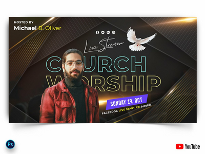 教会演讲 Youtube 缩略图(Church Speech Youtube Thumbnails)