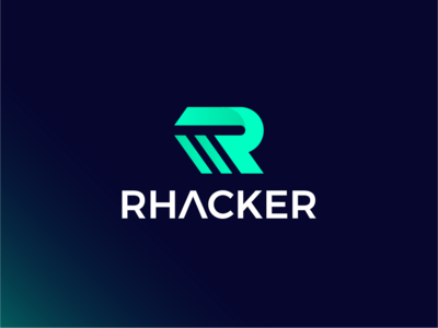 Rhacker 徽标模板的现代“R”(Modern 