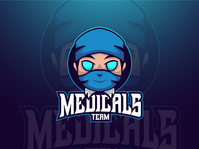医疗队吉祥物标志(Medicals Team Mascot Logo)