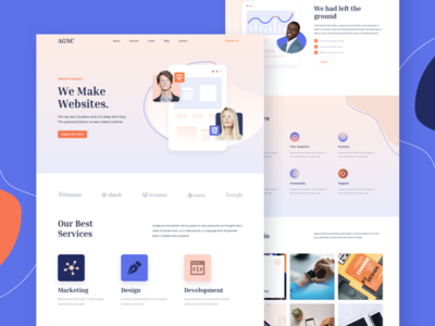 代理响应登陆页面(Agency Responsive Landing Page)